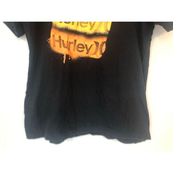 5/$15 SALE Hurley Logo Graphic Black Tee Big Kids 13-15 Years - Picture 6 of 13